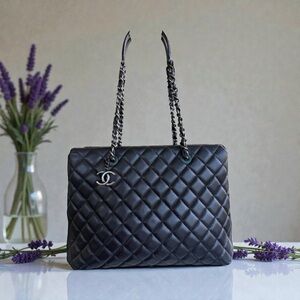 Chanel Black Quilted Shoulder Bag